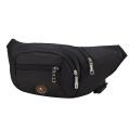 【BestGO】Alyson Belly Bag for Women and Men Belt Bag Black Waist Pack Outdoor Phone Bag. 