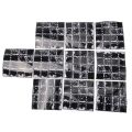 10pcs Glitter Mosaic 10*10cm Se-lf Adhesive Tiles Stickers Kitchen Bathroom Home Epoxy And Plastic. Not Be Used Around. 