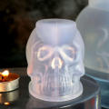 Resin Molda Diy Halloween Scar Face Skull Candle Mold Epoxy Resin Mold Skull Silicone Mold Handmade Gift Home Decoration Silicone Mold. 