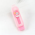 2024 CHEN LIN Creative Push-pull Cartoon Eraser Macaron Colored Eraser Telescopic Kawaii Children's Pencil Eraser Student Stationery Myhappinessisyou. 