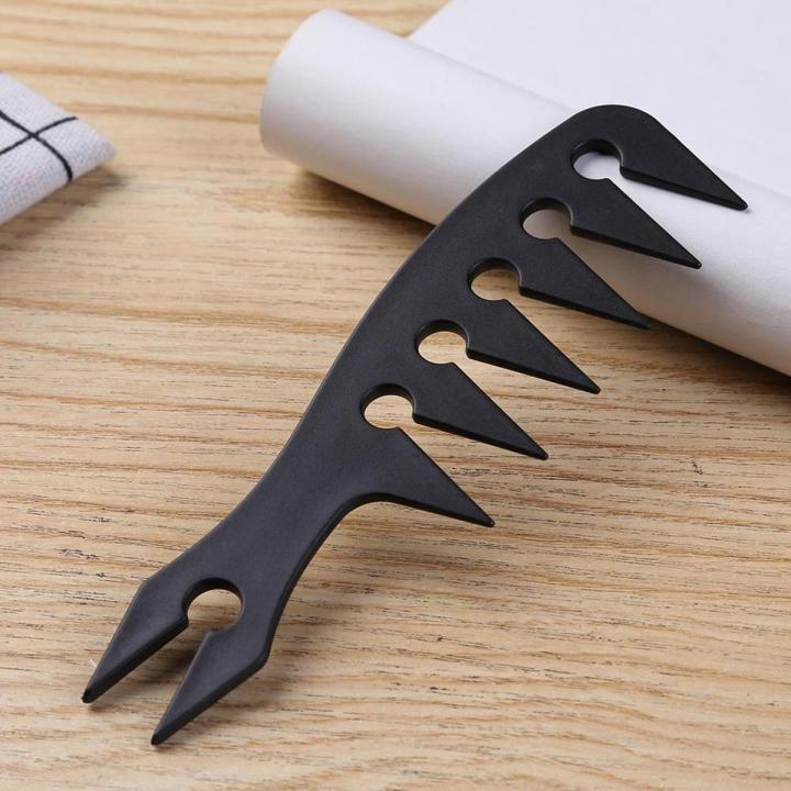 Wide Tooth Hair Comb Men's Oil Head Comb Classic Brush Large Teeth Fork Comb Back Hair Beard Comb Men Styling Tool Curly Hair