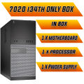 7020 Tower Barebone  with Intel Core i3-4130 3.2GHz processor & Motherboard Only BOX , NO Hard , NO Ram. 