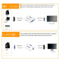 1080P -Compatible to VGA Adapter Converter for PC Laptop TV Box Computer Display Projector Black. 