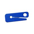 Plastic Plastic letter opener Compact Sharp Safety Mail envelope opener Mail Mini Safety belt cutting for Office supplies Home. 