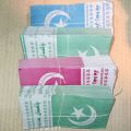 Pakistani Paper Flag Jhandian for 14 August - 14 August Random Color Jhandiyan 300 Flag Banner for Independence Day Home Decor. 