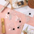 120Pcs Clear Plastic Jewelry Bags Anti Tarnish Strips Sets. 