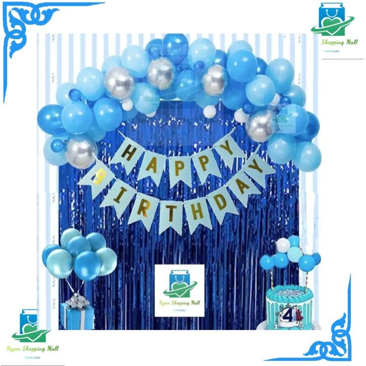 Happy%20Birthday%20Blue%20Banner%20Decoration%20Set(Blue,%20Light%20Blue%20&%20Silver)-Including%20Blue%20Happy%20Birthday%20Banner%20Card's,%2030%20Latex%20Balloons,%20Black%20Silver%20Curtain%20-%20Image%205