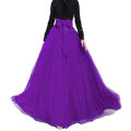 Purple long skirt/skirt with ribbon/trending skirt for women's/Maxi for women's. 
