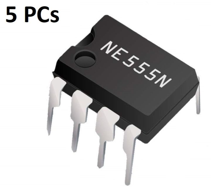 5PCS NE555N Timmer NE555 DIP-8 IC