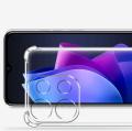 Tecno Spark Go 2023 4G Back Cover Transparent Soft Bumper Clear Back Case Imported. 