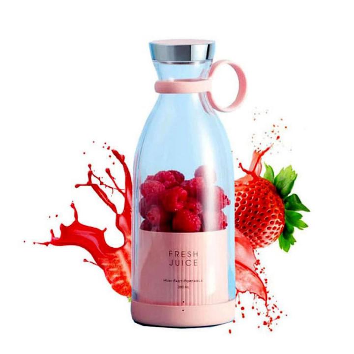 New Portable Electric Juicer For Shakes And Smoothies - Mini Fast Portable Juicer Blender USB Rechargeable - Wireless Bottle for Traveling