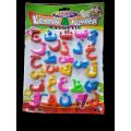 Magnetic Urdu Alphabet Letter Set for Kids. 