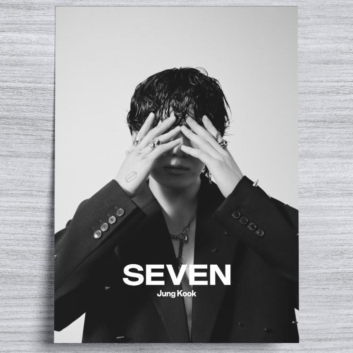 Jungkook Seven Sticker Poster