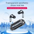 HLstar® NEW Ear buds TM20 Transparent ENC Noise Reduction Game Bluetooth Earphone Long Battery Life 3D Sound Field and Stereo Handsfree Bass Bluetooth Airpods 5.3 Headphone With Microphone For Mobile. 