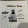UNIVERSAL SPLASHPROOF HEAD, 3 MODES FAUCET EXTENDER,360°Rotating Water-Saving Faucet Valve. 