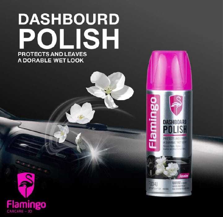 Flamingo Dashboard Polish 450ml – Car Interior Cleaner & Protector for ...