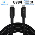 Thunderbolt 4 Cable USB4 40Gbps Data Transfer Cable 8K@60Hz UHD Video Cable PD240W Fast Charging For Laptops eGPU Phone MacBook. 