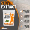 BulkSupplements.com Stevia Extract Powder - Sugar Substitutes - Pure Stevia Powder - Sugar Alternative - Zero Calorie Sweetener - Keto Sweetener - Sugar Substitute for Baking (250 Grams - 8.8 oz). 