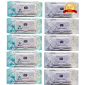 Baby Wipes pack of 10 (70 Wet Sheets Each), Soft Cream Baby Wipes, Baby Wipes, Cotton Wipes, Wet Wipes,. 