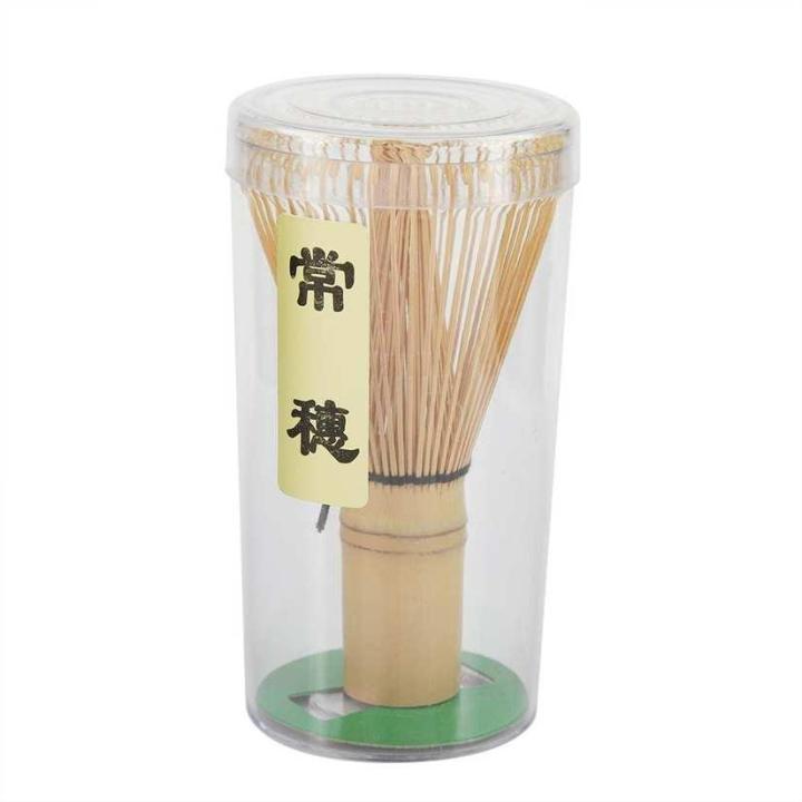 Japanese Style Natural Bamboo Prongs Matcha Tea Whisk Chasen Preparing Powder Brush Tool