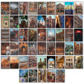 Customize Lahore Aesthetic Vintage Photocards 50 Cards Wall Collage kit 4x6" for Wall Decorate - Customize Available 50 Lahore Aesthetic Vintage Photo Cards Wall Collage kit for Wall Decoration Same As Shown. 