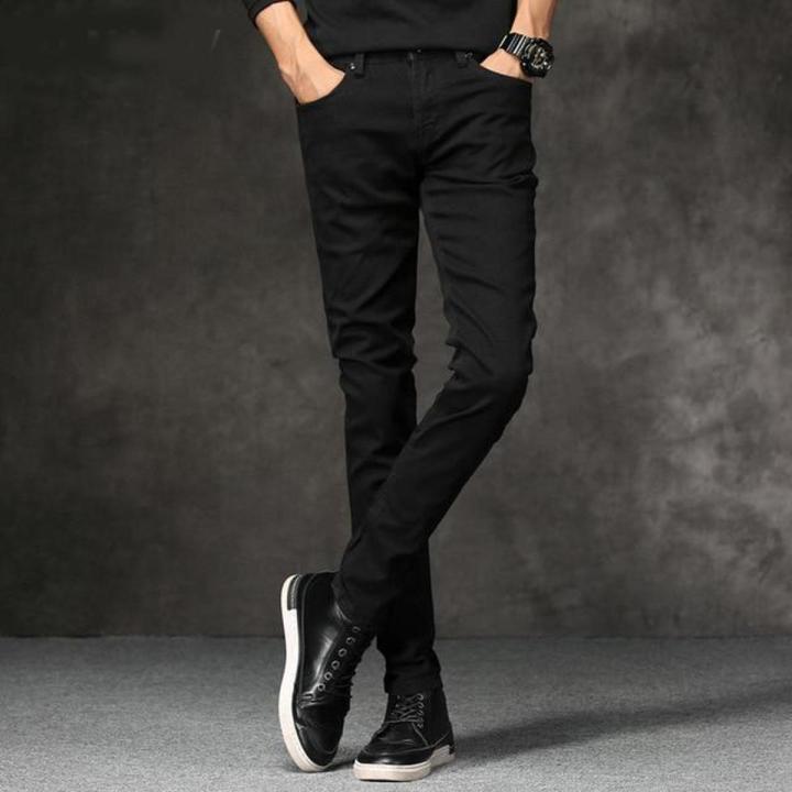 Mens%20Straight%20Black%20Jeans%20For%20Men%20-%20Image%202