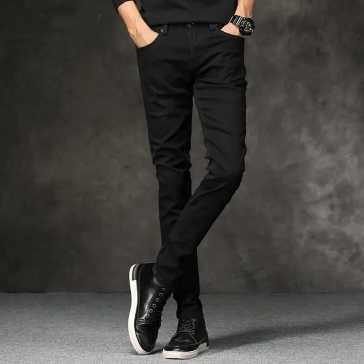 Mens%20Straight%20Black%20Jeans%20For%20Men%20-%20Image%202