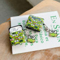Funny Cartoon Keroppi Bad Badtz-maro Earphone Case for Airpods 3 2 1 Pro 2 Wireless Bluetooth Earphone Cover Cute Soft TPU Shell. 