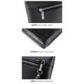 DGSenpi Pattern Embossed Men's Clutch New Large Capacity Envelope Bag European and American Men's Clutch Korean Men's Bag Briefcase. 