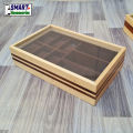 12 Slots 6 Slots Real Natural Wood High Quality Watch Organizer Box Smart Watch Display Case. 