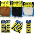 Photobooth Props Halloween Realistic Fake Beard Realistic Vivid Halloween Fake Mustache Savage Durable Kids. 