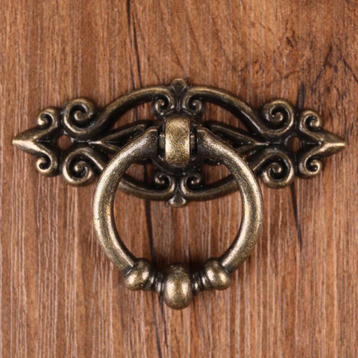 Handle Hanging Ring Retro Drawer Pull Ring Cabinet Knobs Drop Ring Pulls Dresser Pulls Drawer Knob Furniture Hardware