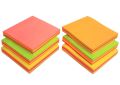 Multicolor Sticky Notes, Bright Colours Self-Stick Memo Pad Paper 3X3 inch Square - Pack of 1 / 100 Sheets. 