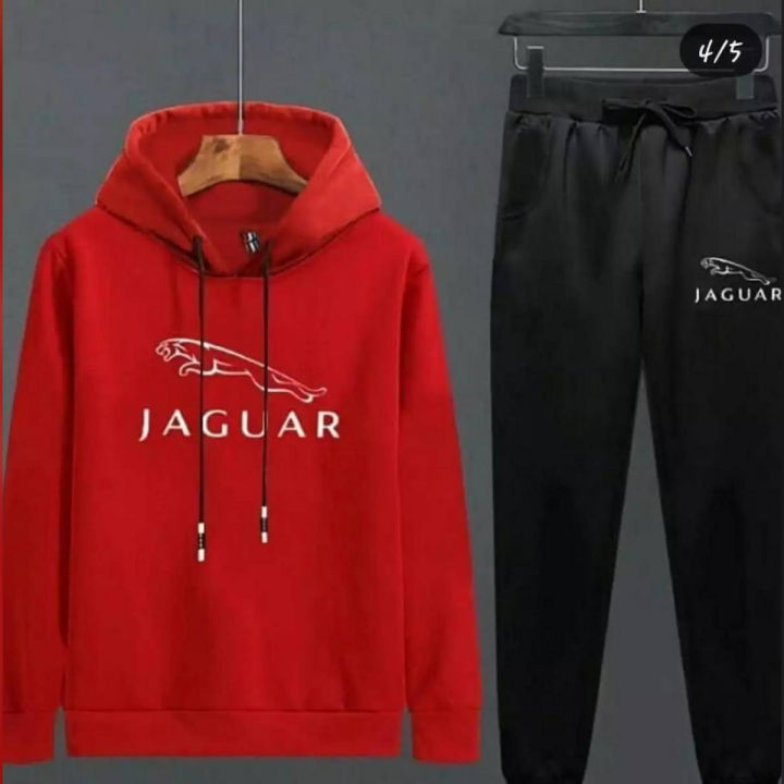 New Stylish trendy red and black Tracksuit