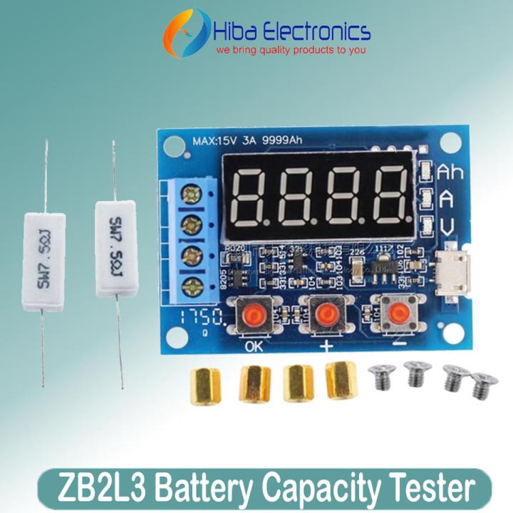 ZB2L3 Battery Capacity Tester External Load Discharge Type Module 18650 Lithium ion Battery Tester Module zb2l3 battery capacity tester