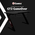 GAMIX GT2 GameOver- 60 inch Gaming Table - High Quality Ergonomic Tables designed - Modern Computer Table With High Gloss Top RGB Lights PC Gaming Desk. 