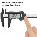 Digital Caliper Measuring Ruler Tool LED Screen Precision 0.1mm / 0.01 Measuring Inside Outside Depth Accuracy. 