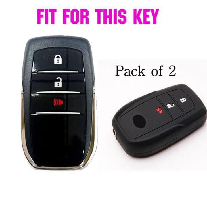 Toyota Revo Push-Start Remote key Cover - Pack of 2