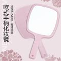 HD princess mirror handle makeup mirror hand-held mirror tattoo embroidery eyelash tool beauty salon custom portable vanity mirror. 