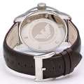 Emporio Armani Salmon Dial Brown Genuine leather strap Watch For Men AR-0429. 