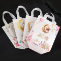 1/10pcs Eid Holiday Gift Bags Nonwoven Al-Fitr Treat Bags Moon Star Pattern Cartoon Printing Gift Bag for Eid Party. 