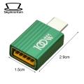 Android Tablet to Usb Disk Converter Aluminum Type C to Usb Adapter High Speed Data Connector for Phones Otg Compatible Usb-c 3.0 Male to A Female Adapter Connector Adapter. 