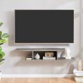 Floating TV Stand Wall Mounted Entertainment Center Media Console Wood Wall TV Shelf. 
