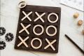 Wooden tic tac Toe Game Super Fun-Board Game Best Educational Toy For Family 6x6 Inches High Quality Board Game Party Favor Fun Indoor Brain Teaser. 