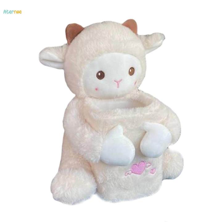 Cartoon Tissue Box Holder, Paper Organizer Interior Accessories Napkin Case Decoration