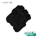 Code 6 Pairs Cotton Ankle Socks For Men Women  Cotton Ankle Socks For Men  No Show Low Cut Socks For Men  Business Casual Socks For Men - Black. 