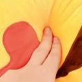 OH Soft Emoji Smiley Emoticon Pretty Round Cushion Yellow Pillow Stuffed Plush Toy. 