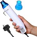 Mini Heat Gun, 300 W Portable Epoxy Resin Hot Air Gun with 40 Inchs Power Cord DIY and Crafts Color Random. 
