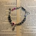 Lil peep beaded bracelet Stars Hearts Bracelet, Grunge, Y2k, Fairy Bracelet, Coquette, Fairycore, Beaded Bracelet. 