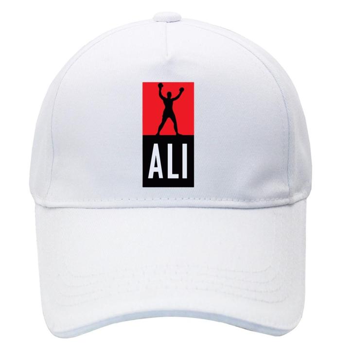 【LuckyBabyFans Store】Ali Men's Baseball Cap Men MUHAMMAD ALI Sun Caps Men Fitness Men's Hat Women Hip Hop